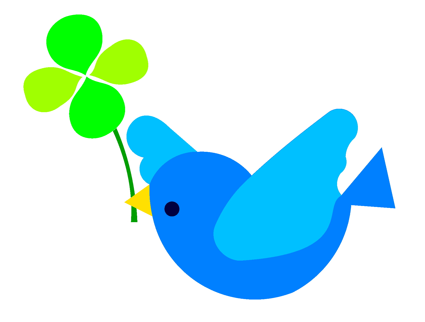 青い鳥薬局境店のロゴ画像